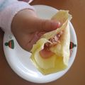 こちょん's cooksnap of when they made もっちもっちのクレープ.*サラダで・・・.
