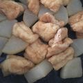 餅ちゃん's cooksnap of when they made 油揚げと大根の煮物.