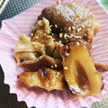 miemaroリーナ's cooksnap of when they made お弁当のちくわ♡　豚こまちくわ.