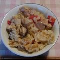 やぶちゃんパパ's cooksnap of when they made 鶏とゴボウの炊き込みご飯♪.