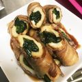 mew0731's cooksnap of when they made ♪ほうれん草ｉｎちくわの豚バラ巻き♪.