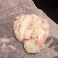 あんずてぃー☆'s cooksnap of when they made 簡単！もちもち餅ロール(海苔チーズハム).