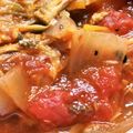 由美1231's cooksnap of when they made 体に優しいサバ缶とトマトのスープ.