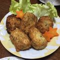 ayayaan's cooksnap of when they made 余ったヒジキ煮でおからコロッケ♡.