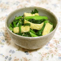 mmameco's cooksnap of when they made もう１品♡かぶの葉と油揚げの炒めもの♡.