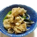 メルティローズ's cooksnap of when they made えのきでツルン♪青菜のレモンしょうゆ.