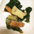 ちーずけぇき☆'s cooksnap of when they made なばなと油揚げの煮物.