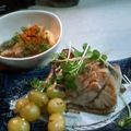 真流藻's cooksnap of when they made マグロのカマ焼き.