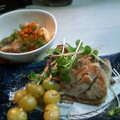 真流藻's cooksnap of when they made マグロのカマ焼き.
