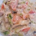 chie32's cooksnap of when they made ☆鮭と白菜のクリーム煮☆.