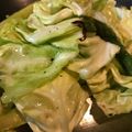 CHICHI☆PAY's cooksnap of when they made ☆きゃべつとアスパラのペペロンチーノ風☆.