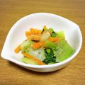 大中小トトロ's cooksnap of when they made 青梗菜とニンジンのごまみそサラダ.