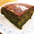 HAJIME0215's cooksnap of when they made 炊飯器抹茶ケーキinあずき♪.