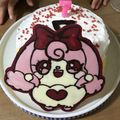 こもこももママ's cooksnap of when they made ｷｬﾗｹｰｷ（ﾁｮｺ）の作り方.
