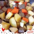 Emiii28's cooksnap of when they made 簡単！じゃがいも人参こんにゃくの甘辛煮☆.