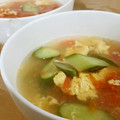 なおきんとん's cooksnap of when they made 簡単！キュウリとトマトの中華風卵スープ.