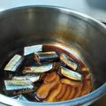 にじすき's cooksnap of when they made 圧力鍋で！さんまの骨まで食べれる煮物.