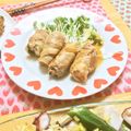 komutatata's cooksnap of when they made 明太チーズと大葉の肉巻照り焼き.