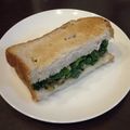 高月＠'s cooksnap of when they made AL AVIS風スピナッチサンド.