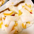 ももビーンズ's cooksnap of when they made ゆず大根（ゆずジャムで）.