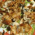Lake☆Erie's cooksnap of when they made 食べ始めたら止まらない！チキンピザ.