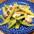 YUKIKI☆'s cooksnap of when they made 我が家の定番「豚セロ」豚肉とセロリの炒め.