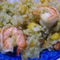 hanamu's cooksnap of when they made なんとなく冷凍エビピラフ風.
