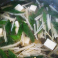 さるみどん's cooksnap of when they made 簡単❀朝食♪えのきとネギと豆腐のお吸い物.