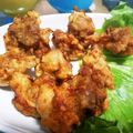 ゆで卵を茹でた孫's cooksnap of when they made 絶品☆柚子風味鶏の唐揚げ.