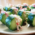 3yury's cooksnap of when they made カニかまきゅうり☆わさびマヨ.