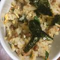 ぎょんゆ's cooksnap of when they made 簡単で旨い♡ごま香る♪大粒納豆チャーハン.