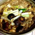 JBShino's cooksnap of when they made 八丁味噌使いの 牡蠣の土手鍋.