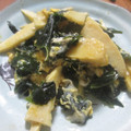 miyuki12's cooksnap of when they made 筍とわかめの卵とじ～^_^.