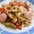 しのばぁたん's cooksnap of when they made れんこんとちくわのきんぴら♡お弁当にも.