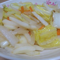 yysam's cooksnap of when they made 大根と白菜の炒め物.