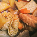 しいたけl♡ve's cooksnap of when they made 蒟蒻と大根の甘辛い煮豚.