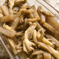 2michi's cooksnap of when they made 蒟蒻と舞茸の田舎の味♪.