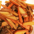 Dalianv's cooksnap of when they made じゃがいもの千切り炒め.