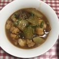 クックSB7K4U☆'s cooksnap of when they made 子どもも大好き♪大根と鶏の甘辛煮.