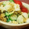 τомоко's cooksnap of when they made きゅうりとゆで卵の塩昆布サラダ☆.