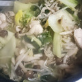 カヤのん☆'s cooksnap of when they made 鶏ささみと もやし ワカメの生姜スープ♪.