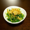__ゆみ__'s cooksnap of when they made お父さんの超簡単豆苗お浸し.