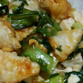 はらピーナッツ's cooksnap of when they made ルクエde鶏ささみと小松菜の中華風炒め.