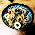 amaco・'s cooksnap of when they made 5分で出来る、ちくわかめ.