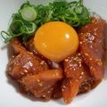プニのふ04's cooksnap of when they made お酒がススム♡まぐろユッケ♪.