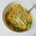 山形のフミさん's cooksnap of when they made 簡単夜食パスタ.