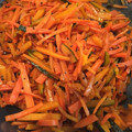 maki_08's cooksnap of when they made かぼちゃとにんじんのきんぴら.