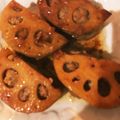 ロリポップ☆'s cooksnap of when they made レンコンの挽肉はさみ焼き.