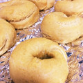 ryokoh's cooksnap of when they made ほんのり秋色＊HBで完熟柿のベーグル.