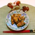 horseland's cooksnap of when they made 焼きかぼちゃno胡桃和え.